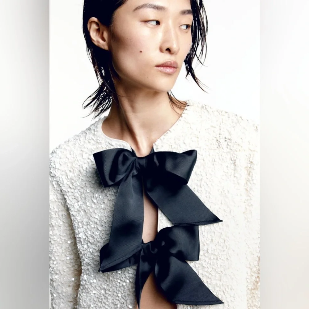 H&M SEQUIN JACKET - Picture 4 of 6